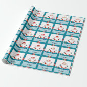 Camping Kanu Weihnachtsgeschenk Geschenkpapier (Ungerollt)