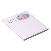 Camping-Katzen Notizblock (angewinkelt)