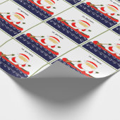 Camping Kayaking Holiday Geschenk Geschenkpapier (Ecke)