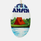 Camping Keramikornament (Rechts)