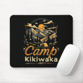 Camping Kikiwaka Camper Wander Zelt Wald Berg Mousepad (Mit Mouse)