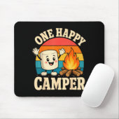 Camping Kinder süße Marshmallow Lagerfeuer Mousepad (Mit Mouse)