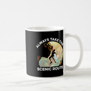 Camping-Kletter-Abenteuer-Natur-Camper-Wanderer Kaffeetasse