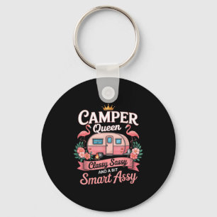 Camping-Königin Cly Sy Smart Y Camping-Wohnmobil F Schlüsselanhänger