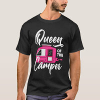 Camping-Königin Frauen Mädchen Camping lustig
