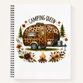 Camping-Königin Journal Notizblock