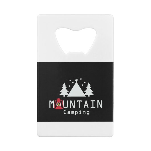 Camping Kreditkarten Flaschenöffner (Rückseite)
