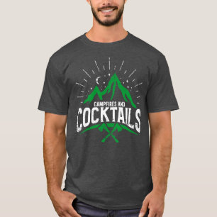 Camping - Lagerfeuer und Cocktails 3 T-Shirt
