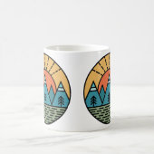 Camping Lagerfeuergebirge wandern, wandern Kaffeetasse (Mittel)