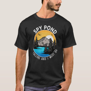Camping Lakeview Spy Pond T-Shirt