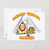 Camping-LeakyZents Postkarte (Vorne/Hinten)