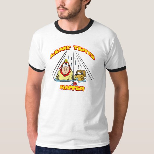 Camping-LeakyZents T-Shirt (Vorderseite)