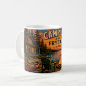 Camping-Leben Fryeburg Maine Kaffeetasse (Vorderseite Links)