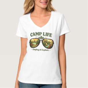 Camping-Leben Fühlt Sich Richtig an – Sommer Damen T-Shirt