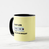Camping-Leben Kaffeetasse (Vorderseite Links)