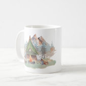 Camping-Leben Kaffeetasse (Vorderseite Links)