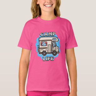 Camping-Leben Retro-Camper T-Shirt