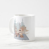 Camping-Leben tolle Natur Kaffeetasse (Vorderseite Links)