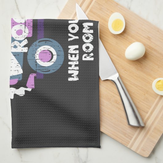 Camping - Lebensgestein Geschirrtuch (Viertel Falte)