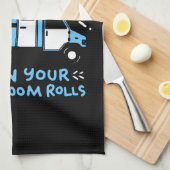 Camping - Lebensgestein Geschirrtuch (Viertel Falte)