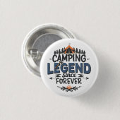 Camping Legend seit ewig Button (Vorne & Hinten)