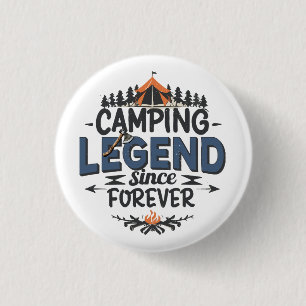 Camping Legend seit ewig Button