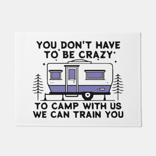 Camping Legend seit ewig Fußmatte (Vorderseite)