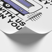 Camping Legend seit ewig Geschenkpapier (Ecke)