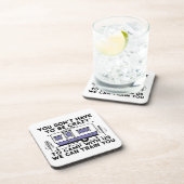 Camping Legend seit ewig Getränkeuntersetzer (Rechte Seite)