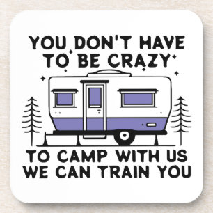 Camping Legend seit ewig Getränkeuntersetzer