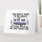 Camping Legend seit ewig Karte (Rückseite)