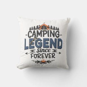 Camping Legend seit ewig Kissen