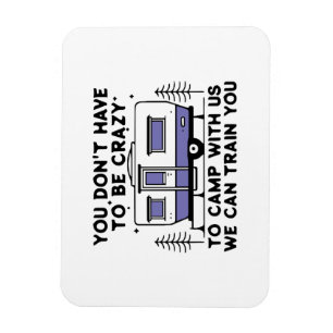 Camping Legend seit ewig Magnet