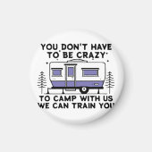 Camping Legend seit ewig Magnet (Vorne)