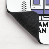 Camping Legend seit ewig Mousepad (Ecke)