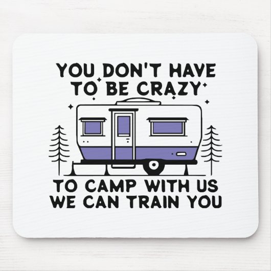 Camping Legend seit ewig Mousepad (Vorne)