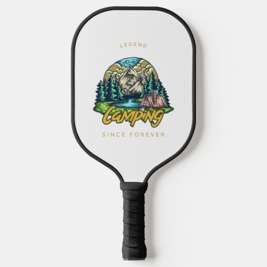 Camping Legend seit ewig Pickleball Schläger (Vorderseite)