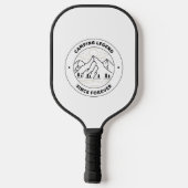 Camping Legend seit ewig Pickleball Schläger (Rückseite)
