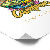 Camping Legend seit ewig Poster (Ecke)