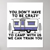 Camping Legend seit ewig Poster (Vorne)