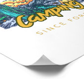 Camping Legend seit ewig Poster (Ecke)