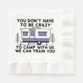 Camping Legend seit ewig Serviette (Vorderseite)