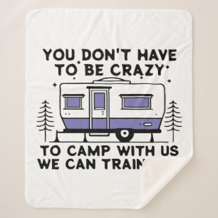 Camping Legend seit ewig Sherpadecke