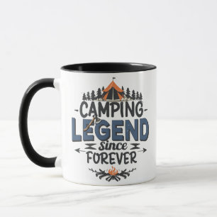 Camping Legend seit ewig Tasse