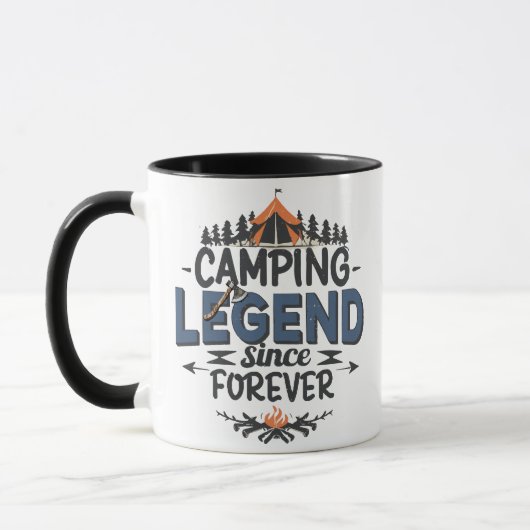 Camping Legend seit ewig Tasse (Links)