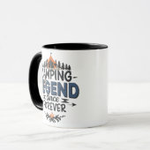 Camping Legend seit ewig Tasse (Vorderseite Links)