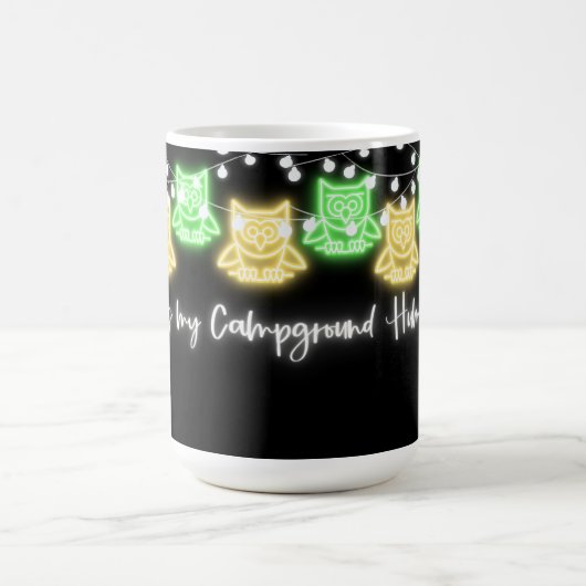 Camping-Lichter-Kaffeetasse Kaffeetasse (Mittel)