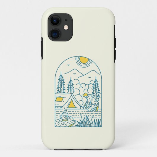 Camping Life 1 Case-Mate iPhone Hülle (Rückseite)