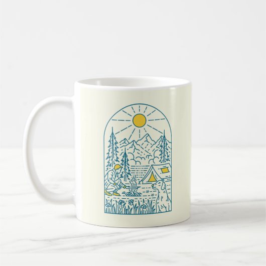 Camping Life 2 Kaffeetasse (Links)