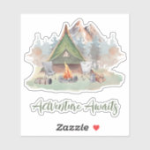 Camping Life Aufkleber (Blatt)